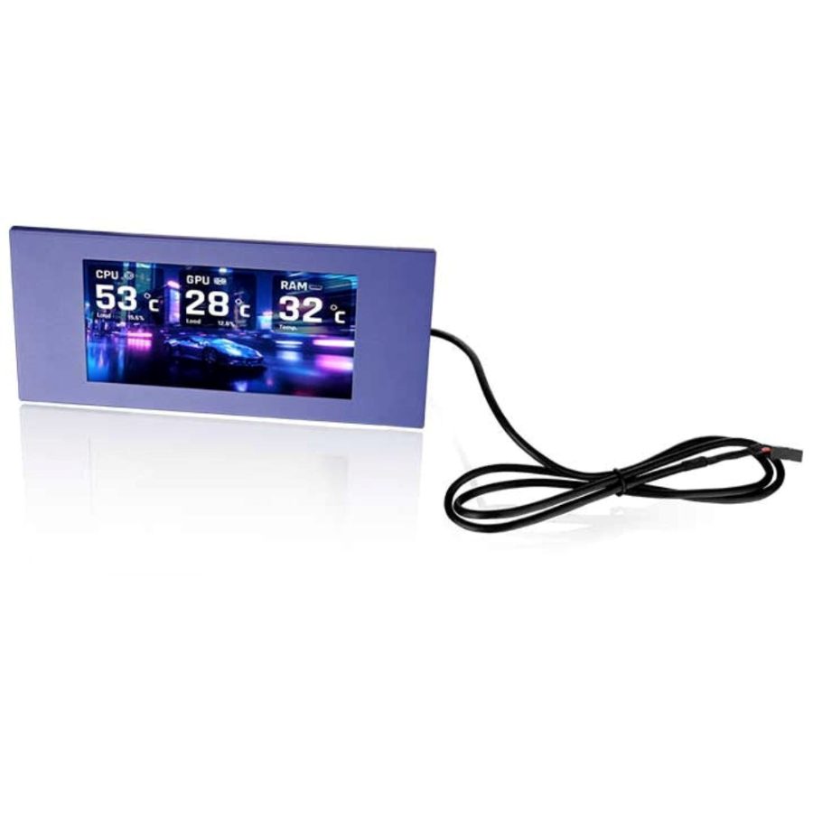 THERMALTAKE 6 Inch LCD Panel Kit For View 600 TG (Future Dusk) - picture 3
