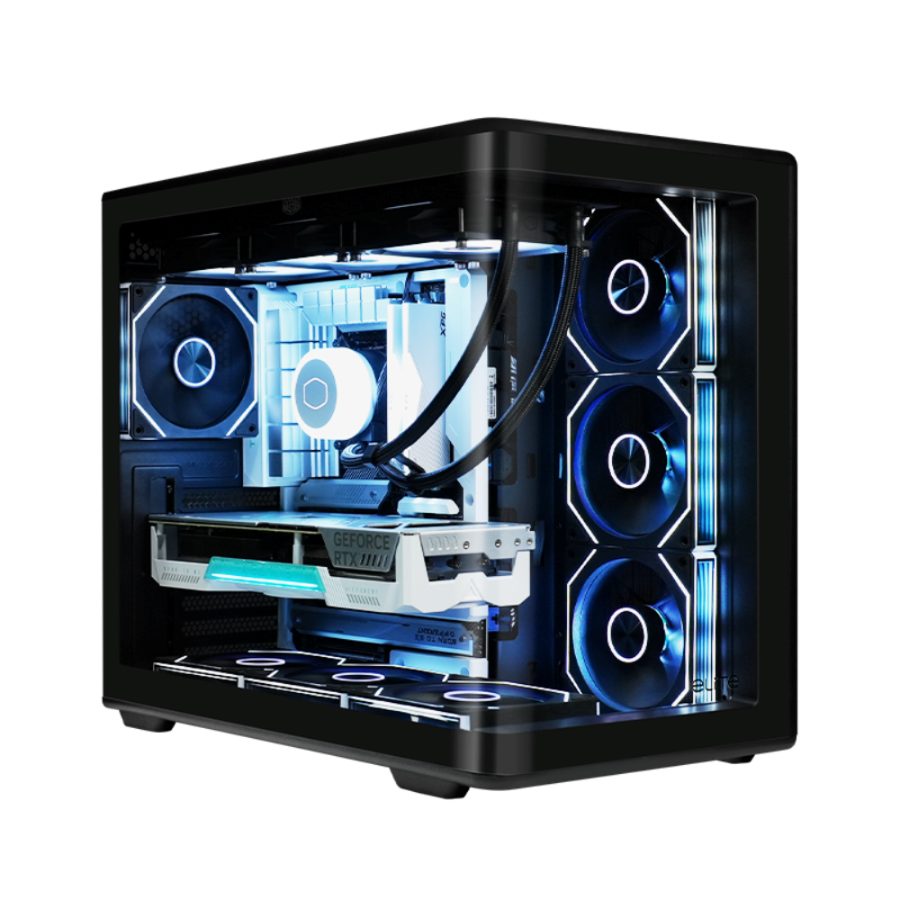 Elitehubs EternalX II (Intel I7 14700KF / NVIDIA RTX 5070 Ti 16GB / 32GB RAM DDR5 / 1TB M.2 NVME Gen4 SSD) Custom PC Build