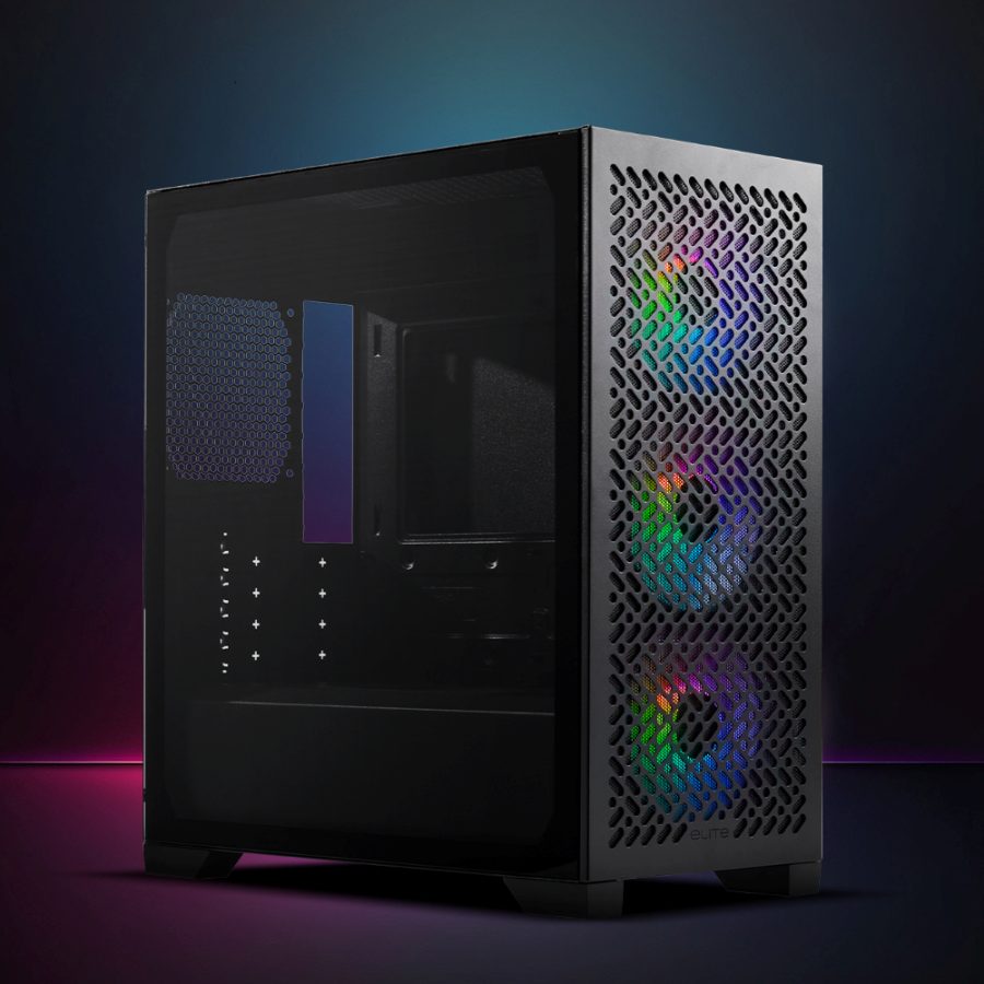 EternalX EG57 (Intel Core Ultra 5 245KF / NVIDIA RTX 5060 8GB / 16GB RAM DDR5 / 500GB M.2 NVME Gen4 SSD) Custom PC Build For ESports Gaming