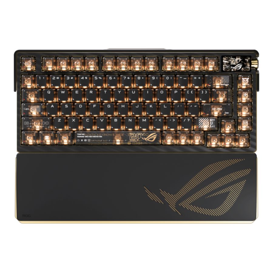 ASUS ROG Azoth Extreme Edition 20 75% Mechanical RGB Tri-Mode Wireless Gaming Keyboard (Black) (ROG NX Mechanical Switch)