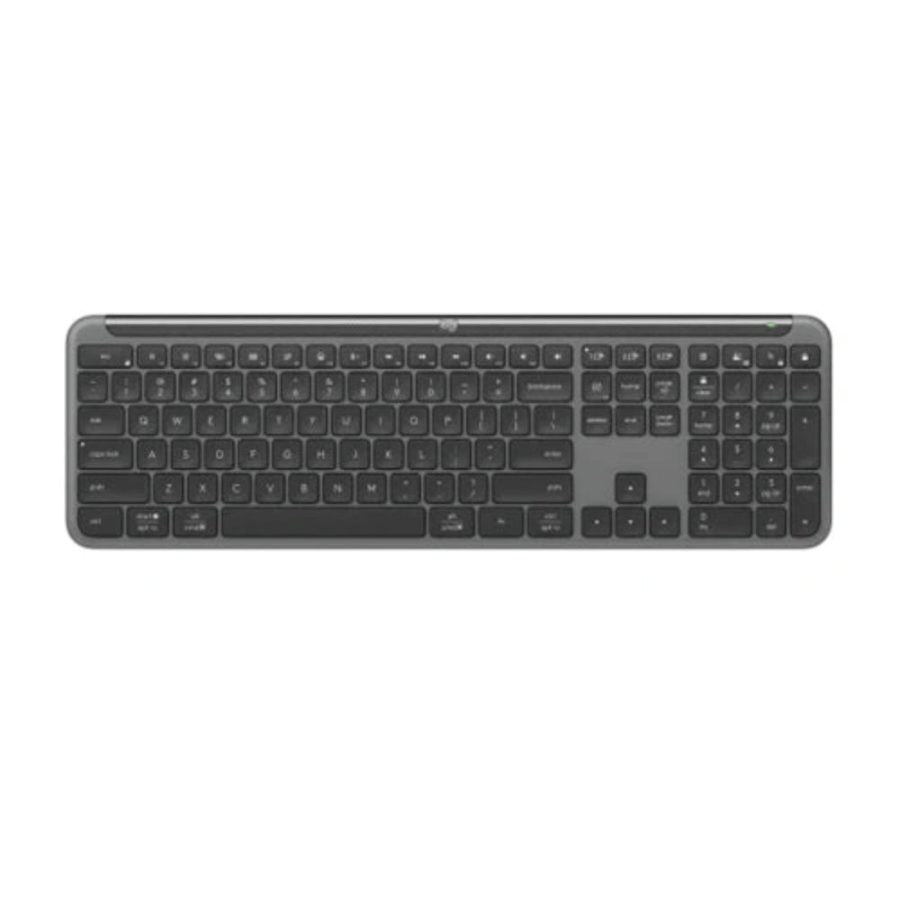 LOGITECH Signature Slim K950 Full Size Membrane Wireless Gaming Keyboard (Graphite) (Membrane Switches)