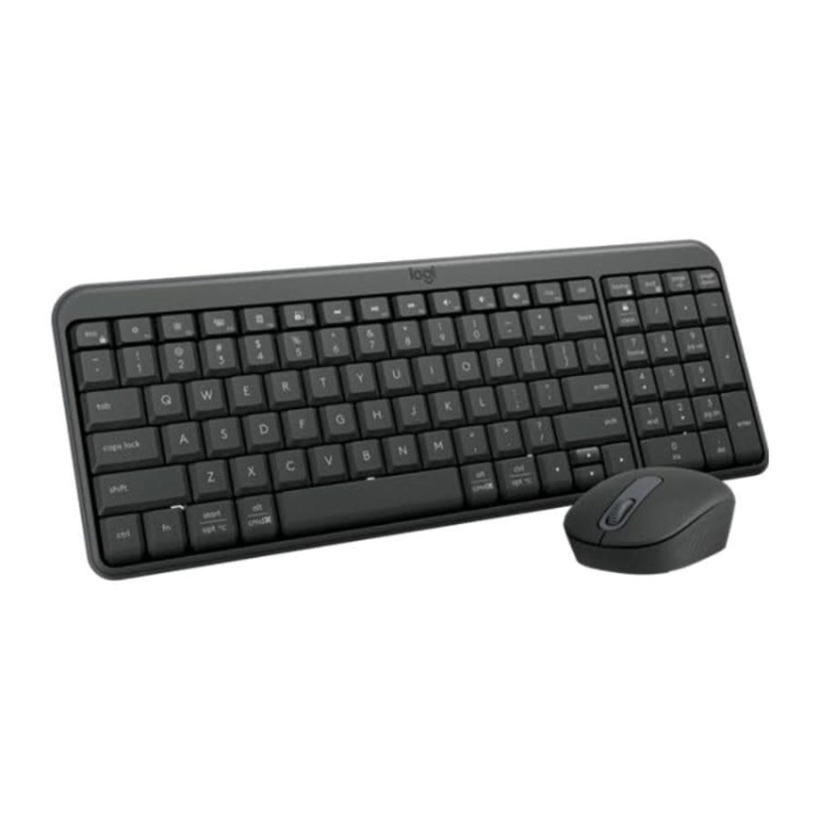 LOGITECH MK251 Membrane Wireless Gaming Keyboard and Mouse Combo (Black) (920-013558)