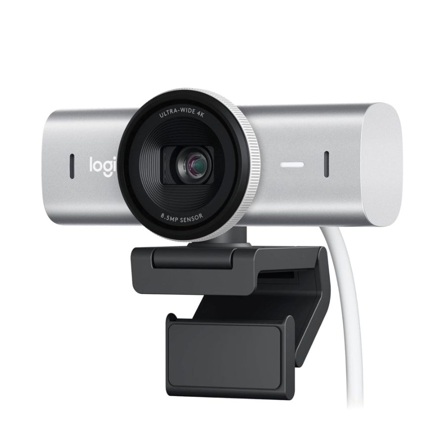 LOGITECH MX Brio 4K Ultra HD Webcam (Pale Gray)