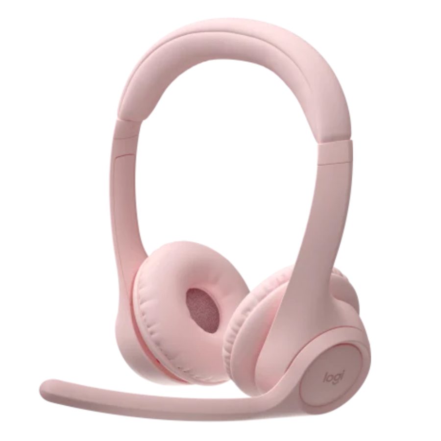 LOGITECH Zone 300 Wireless Gaming Headphone (Rose) (PC / Mac / Mobile) (981-001413)