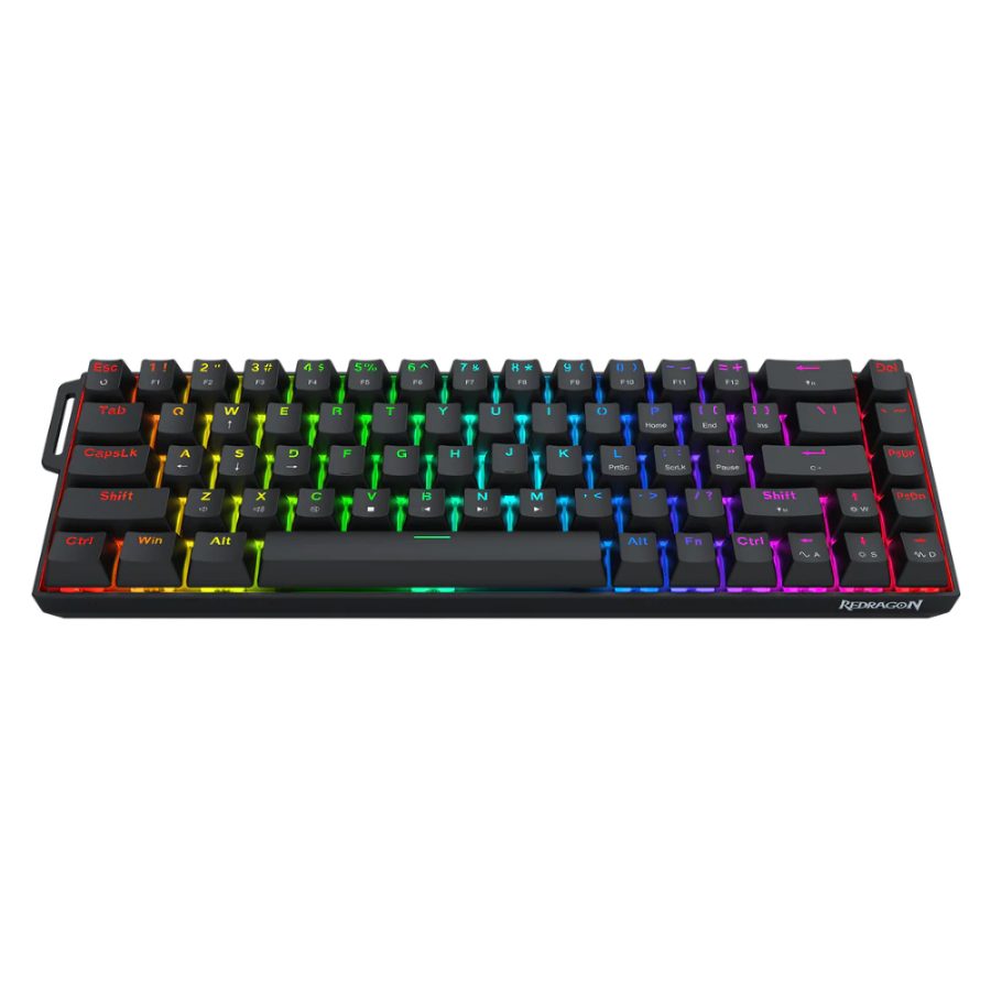 REDRAGON Castor K631 HE 60% Mechanical RGB Wired Gaming Keyboard With Strap (Black) (Magnetic Switches) - picture 3