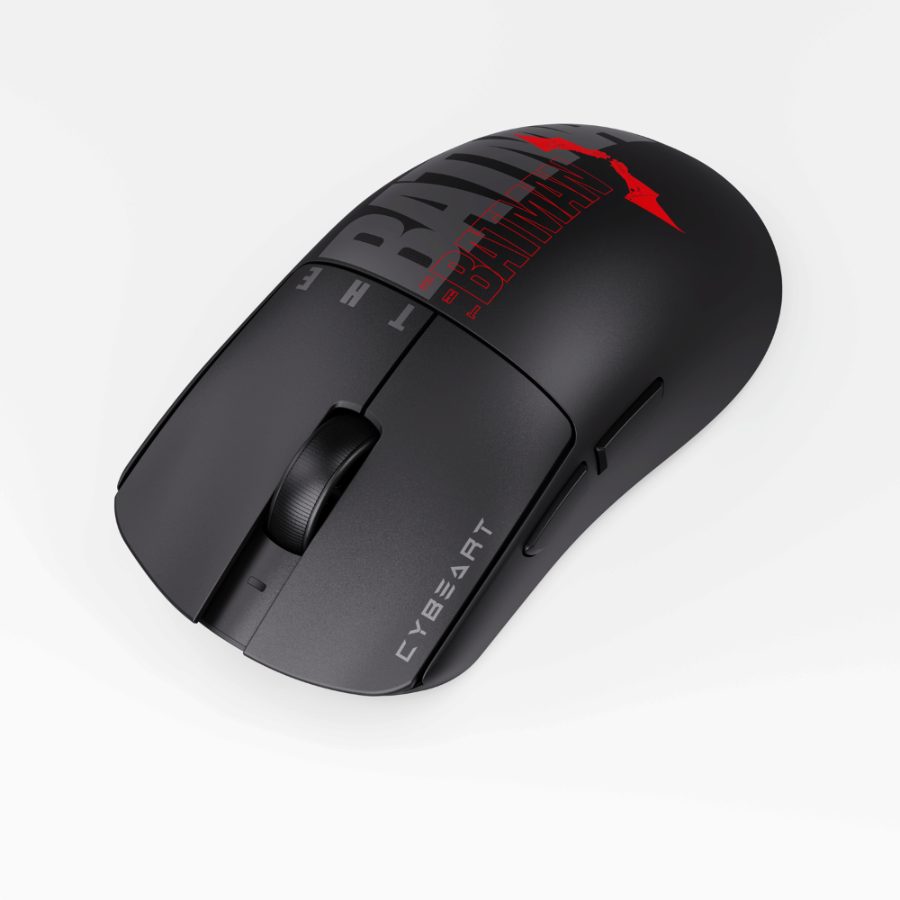 CYBEART Artemis 1K Wireless Tri Mode Ambidextrous Batman Edition Gaming Mouse (The Batman) (24000DPI / 5 Macro Buttons) - picture 3