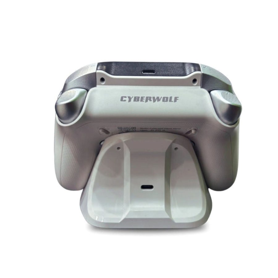 CYBERWOLF Vision Alpha Wireless Controller (White) (With Display) - picture 3