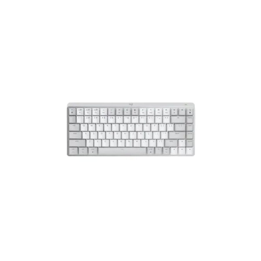 LOGITECH MX 65% Wireless Mechanical Mini Keyboard (Tactile Switch) (MAC) (Pale Grey)