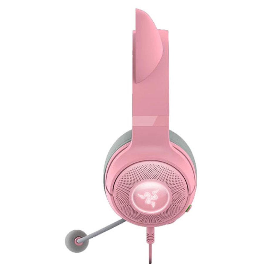 RAZER Kraken Kitty V2 Wired USB Gaming Headphone (Quartz Edition) (PC) (RZ04-04730200-R3M1) - picture 2