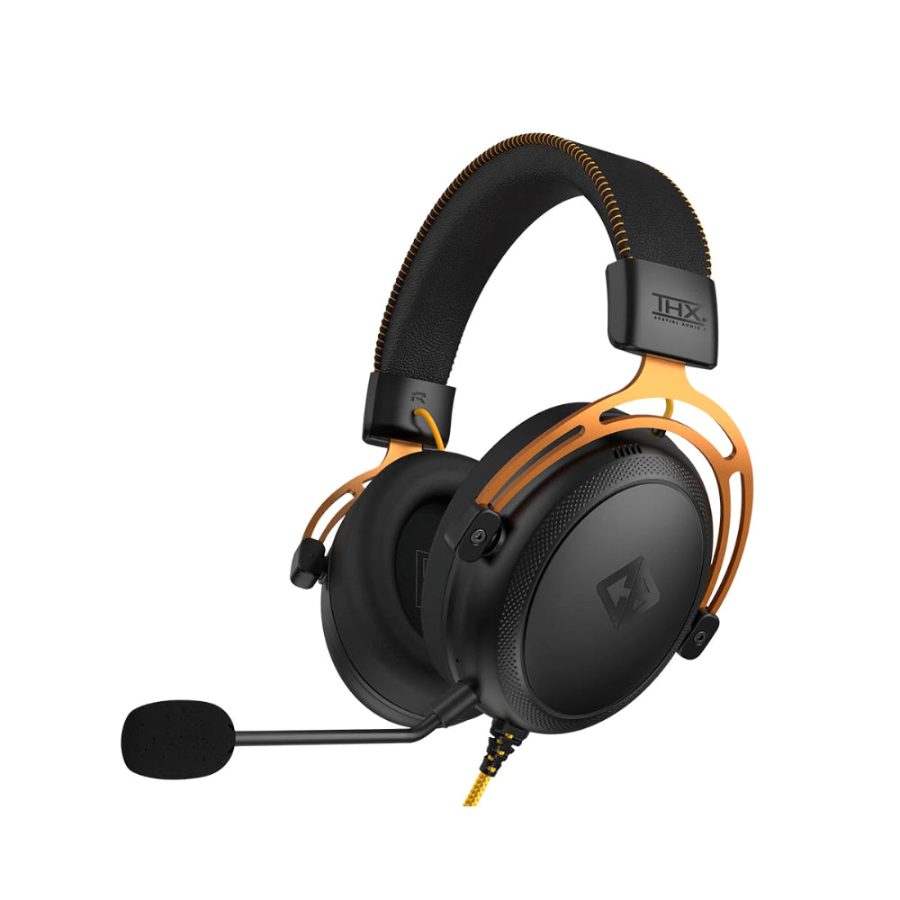 COSMIC BYTE Olympus Wired USB 7.1.4 Surround Gaming Headphones (PC) (Black) (TCBP03584)
