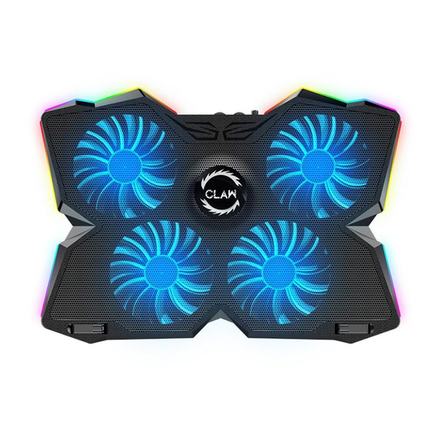 CLAW Arctic K25 Pro RGB Laptop Cooling Pad (Black) - picture 2