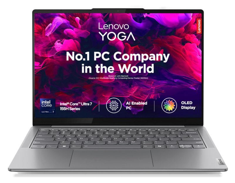 Lenovo Yoga Slim 7 2-in-1 Laptop (Core Ultra 7 155H/ 16GB Lpddr 5 RAM/ 512GB SSD/ 14 inch/ Windows 11 Home) 83CV00DHIN