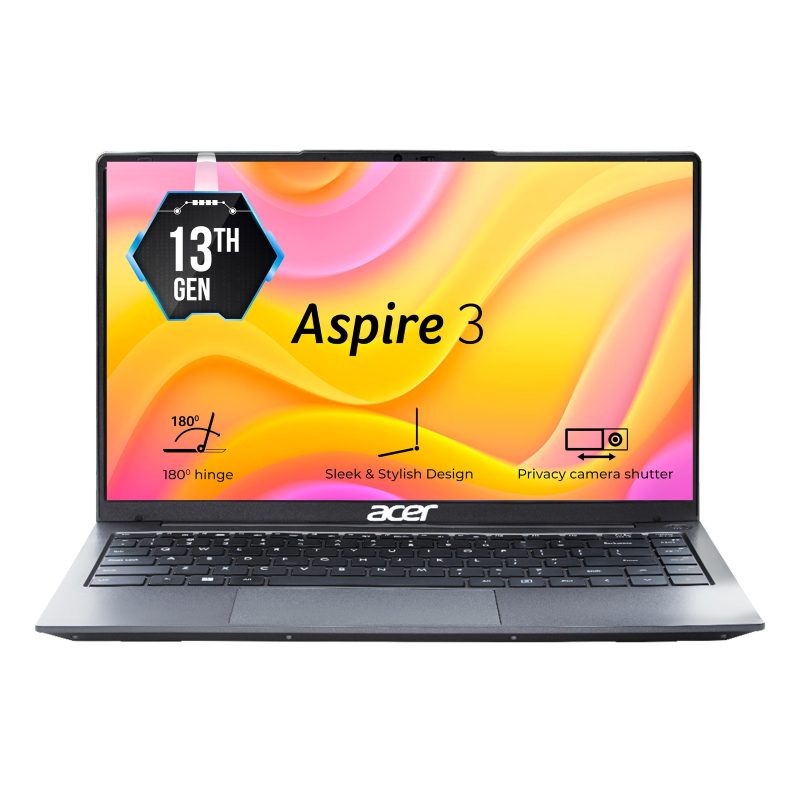 Acer Aspire 3 Laptop (Core i3-1305U/ 16GB DDR4 RAM/ 512GB SSD/ 14 inch/ Windows 11 Home) A324-53