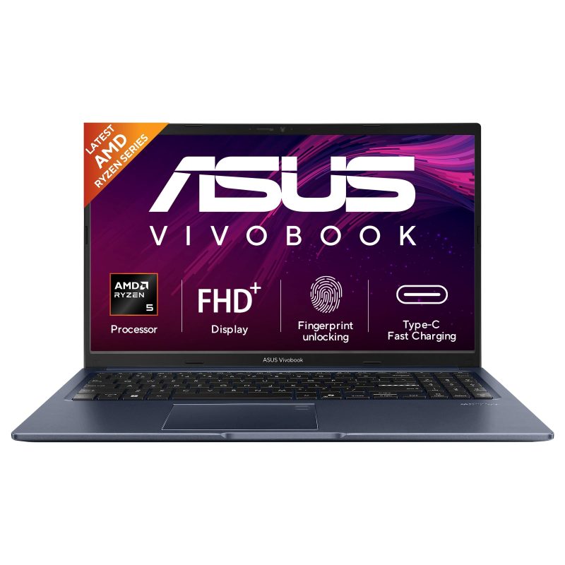 ASUS Vivobook 15 Laptop (Ryzen 5 150/ 16GB DDR5 RAM/ 512GB SSD/ 15.6 inch/ Windows 11 Home) M1502NAQ-BQ118WS