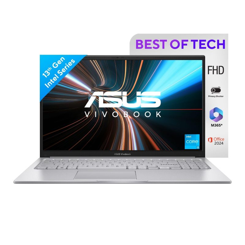 ASUS Vivobook 15 Laptop (Core i3-1315U/ 16GB DDR4 RAM/ 512GB SSD/ 15.6 inch/ Windows 11 Home) X1504VA-NJ2324WS