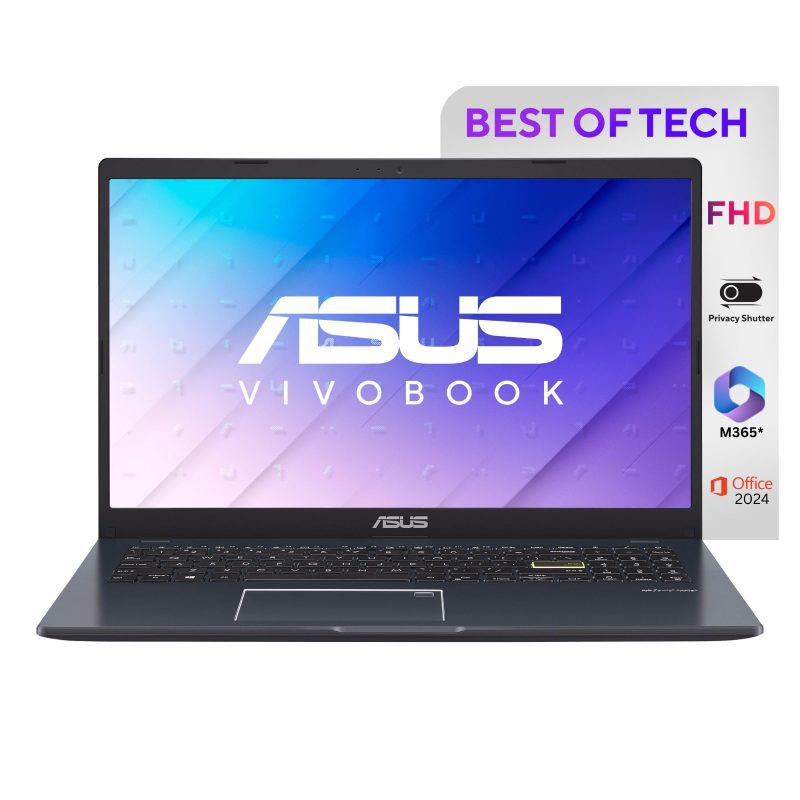 ASUS Vivobook Go 15 Laptop (Celeron N4500/ 8GB DDR4 RAM/ 512GB SSD/ 15.6 inch/ Windows 11 Home) E510KA-EJ9011WS