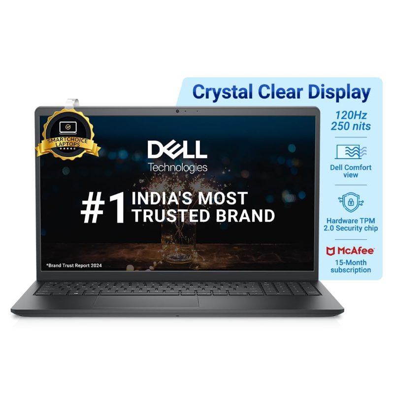 Dell Vostro Laptop (Core i5-1235U/ 16GB DDR4 RAM/ 512GB SSD/ 15.6 inch/ Windows 11 Home) Vostro 3520