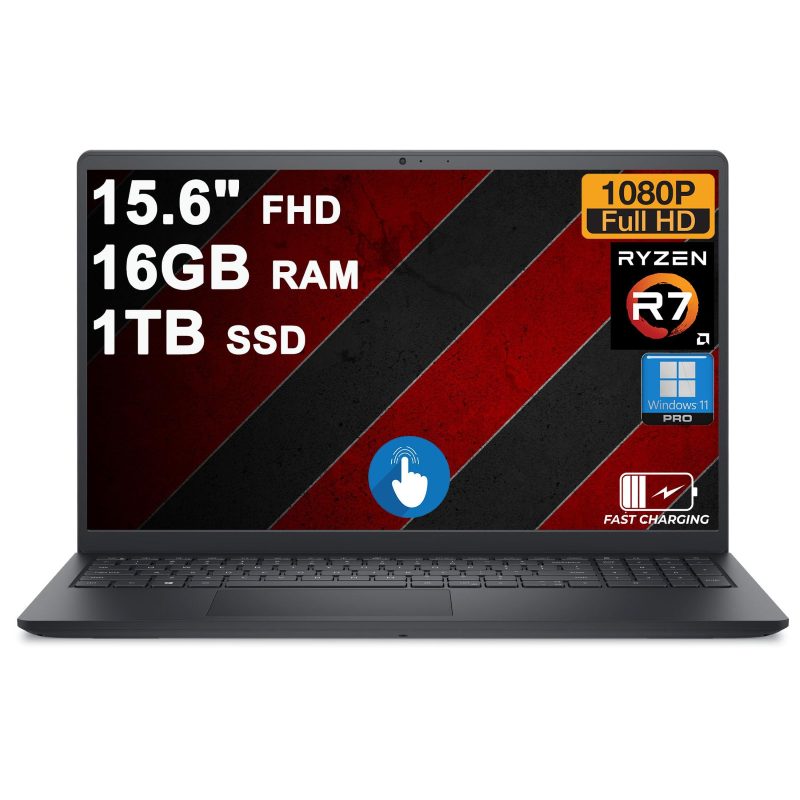 DELL 15 Laptop (Ryzen 7 7730U/ 16GB RAM/ 1TB SSD/ 15.6 inch/ Windows 11 Pro)