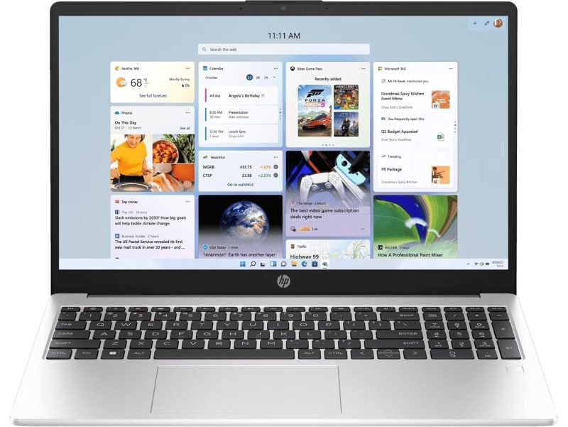HP 15 Laptop (Ryzen 5 7535U/ 8GB DDR5 RAM/ 512GB SSD/ 15.6 inch/ Dedicated/ DOS) 255 R G10
