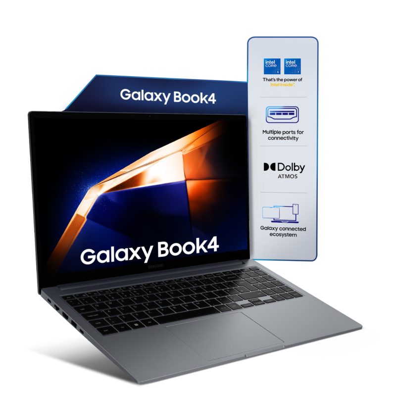 Samsung Galaxy Book4 Laptop (Intel Core 5/ 16GB LPDDR4X RAM/ 512GB SSD/ 15.6 inch/ Windows 11 Home) NP750XGK-KG2IN
