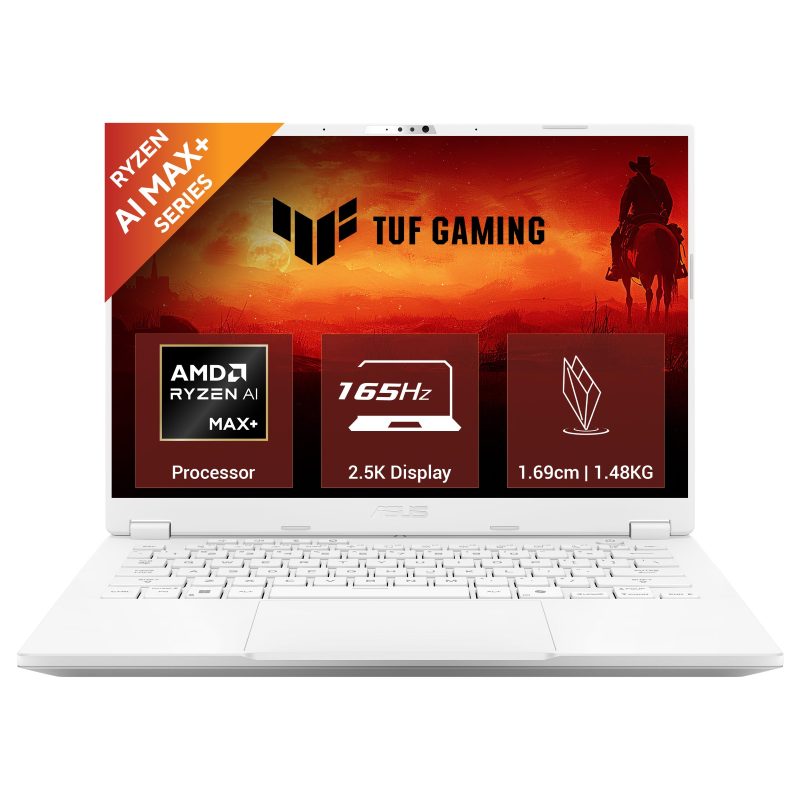 ASUS TUF Gaming A14 Gaming Laptop (Ryzen AI MAX+ 392/ 32GB Lpddr 5 RAM/ 1TB SSD/ 14 inch/ Windows 11 Home) FA401EA-RG019WS