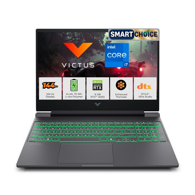 HP Victus Gaming Laptop (Core i7 Family i7-13620H/ 16GB DDR4 RAM/ 512GB SSD/ 15.6 inch/ RTX 4050/ Windows 11 Home) C25VTPA