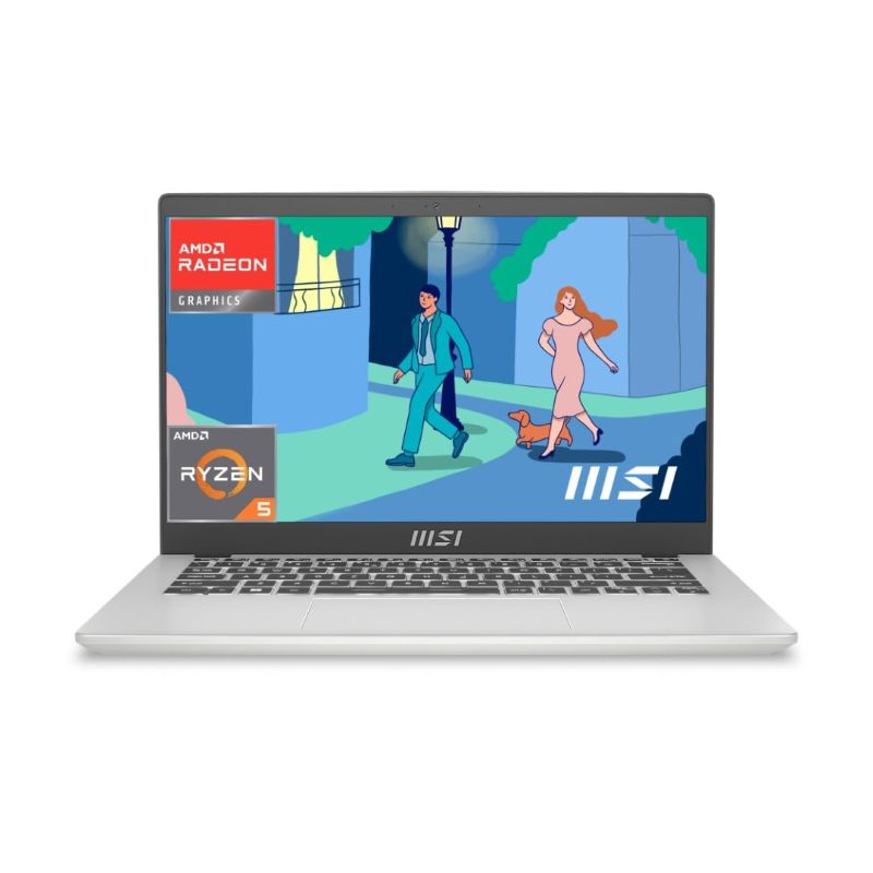 MSI Modern 14 C7M Gaming Laptop (Ryzen 5 7430U/ 16GB DDR4 RAM/ 14.2 inch/ Windows 11 Home) 9S7-14JK11-104