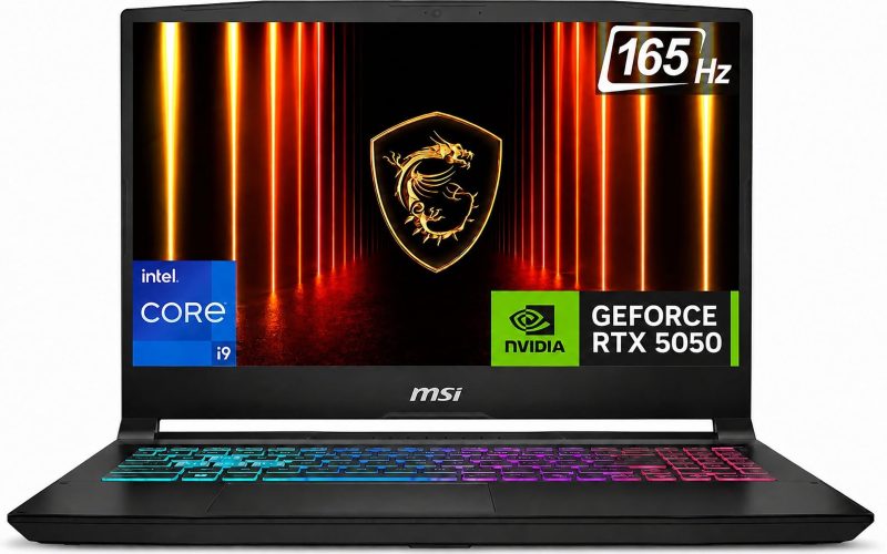 MSI B14WEK-264IN Gaming Laptop (Intel Core i9-14900HX/ 16GB DDR5 RAM/ 1TB SSD/ 15.6 inch/ RTX 5050 8GB/ Windows 11 Home) B14WEK-264IN