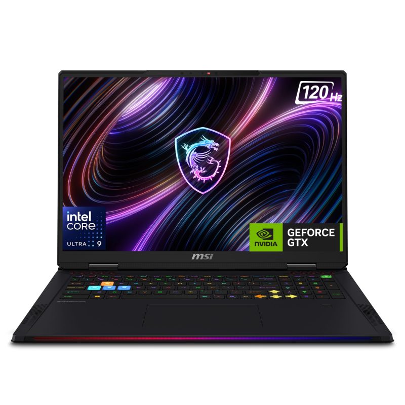 MSI Raider 18 Max HX Gaming Laptop (Core Ultra 9 290HX/ 32GB DDR5 RAM/ 2TB SSD/ 18.1 inch/ NVIDIA GeForce RTX 5080/ Windows 11 Home) 9S7-182462-1257