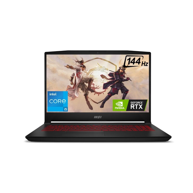 MSI Katana GF66 12UCOK-693IN Gaming Laptop (Core i5 Family i5-12450H/ 16GB DDR5 RAM/ 512GB SSD/ 15.6 inch/ NVIDIA RTX 3050 4GB/ Windows 11 Home) Katana GF66 12UCOK-693IN