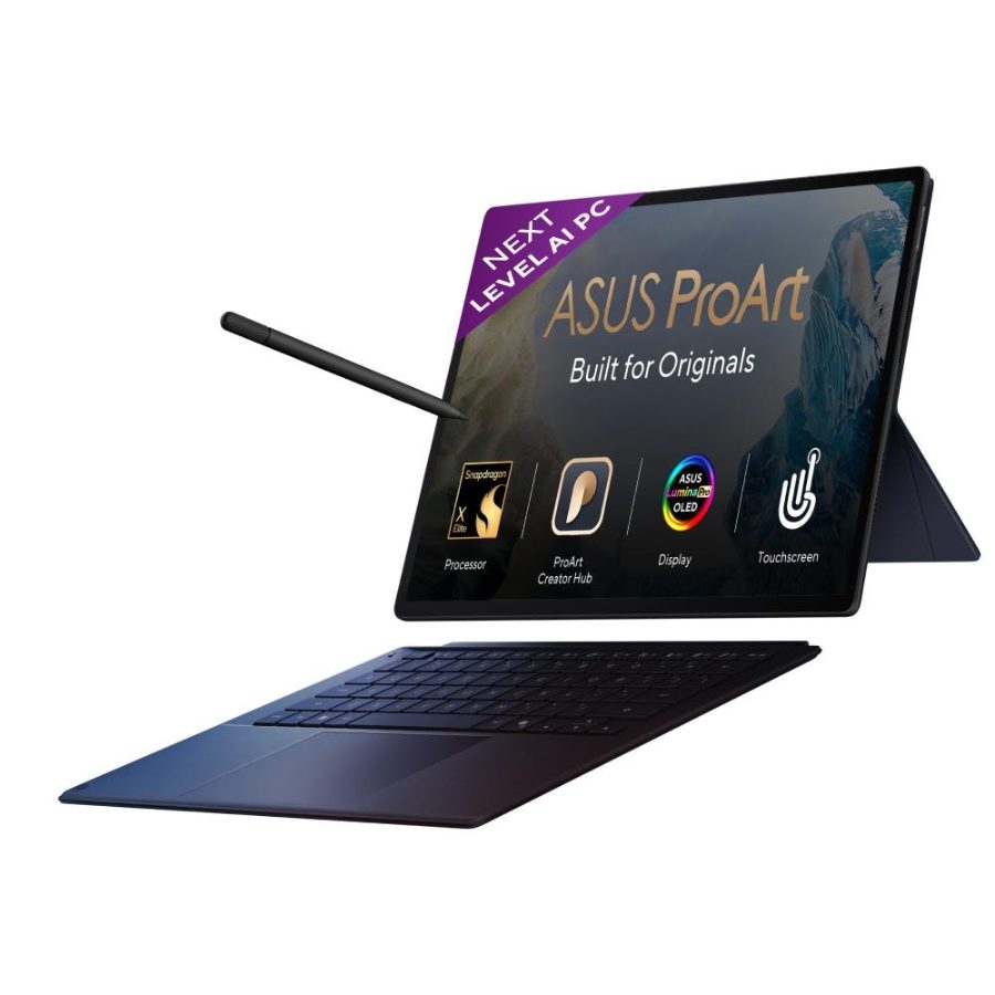 Asus ProArt PZ14 Creator Laptop (Snapdragon X2 Elite - X2E88100/ 32GB RAM/ 1TB SSD/ 14 Inch (35.56 cm) 3K OLED Touchscreen Display/ Qualcomm Adreno GPU/ Windows 11/ MS-Office/ Copilot+ PC) HT7407NA-SN024WS