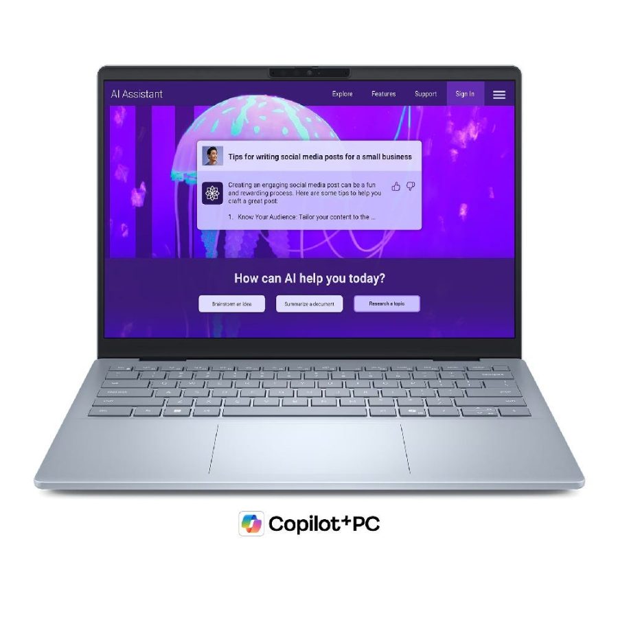 Dell 14 Plus Laptop (Intel Core Ultra 7/ 16GB RAM/ 512GB Storage/ 14 Inch (35.56 cm) 2.5K Display/ Intel Arc Graphics/ Windows 11/ MS-Office) ODB1425020801RINU1