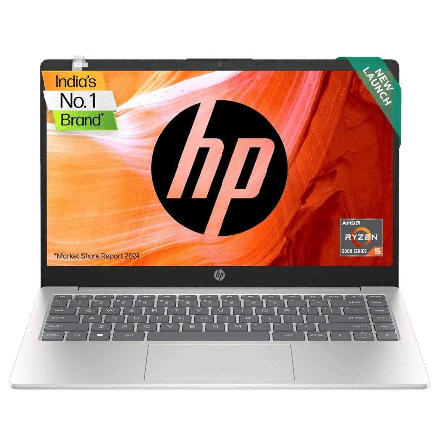 HP Laptop (AMD Ryzen 5/ 16GB RAM/ 512GB SSD/ 14 Inch (35.6 cm) FHD Display/ AMD Radeon Graphics/ Windows 11) 14-em0241AU