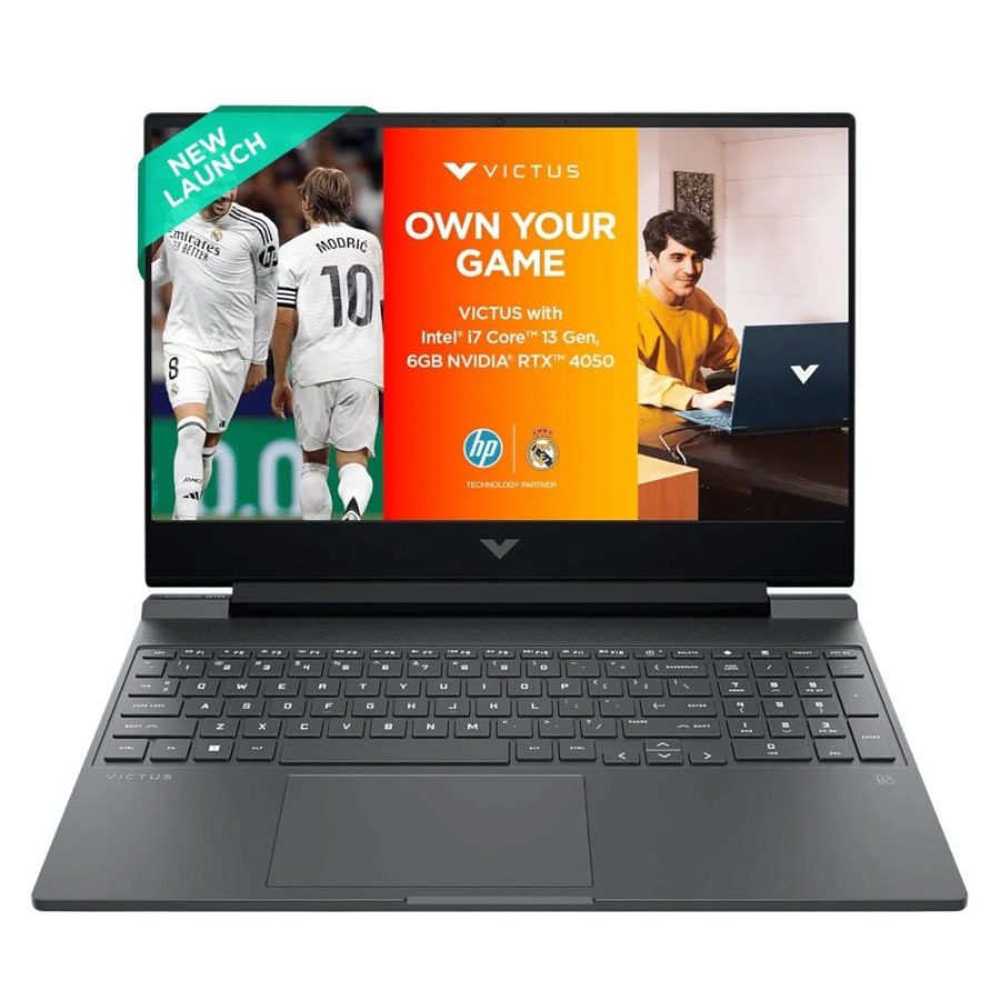 HP Victus Gaming Laptop (Intel Core i7/ 16GB RAM/ 512GB SSD/ 15.6 Inch (39.62 cm) FHD Display/ 6GB-NVIDIA GeForce RTX 4050 Graphics/ Windows 11/ MS-Office) 15-fa2104TX