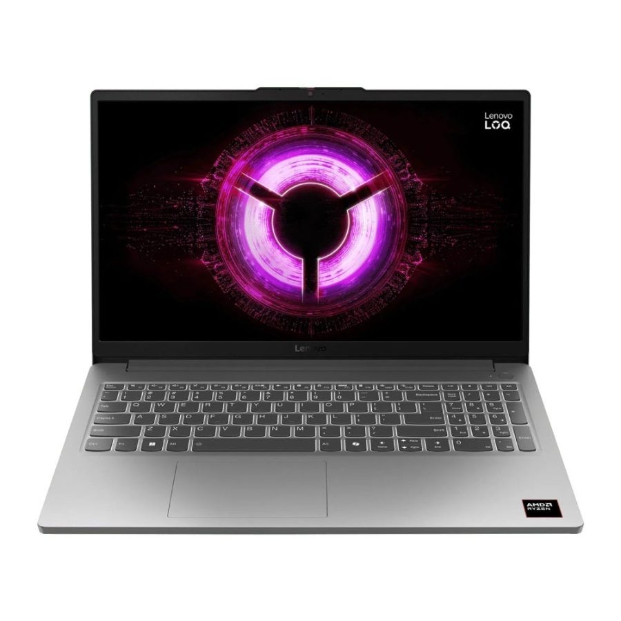 Lenovo LOQ 15ARP10E Gaming Laptop (AMD Ryzen 7/ 16GB RAM/ 512GB SSD/ 15.6 Inch (39.62 cm) FHD Display/ 4GB-NVIDIA GeForce RTX 3050A Graphics/ Windows 11/ MS-Office) 83S000FPIN