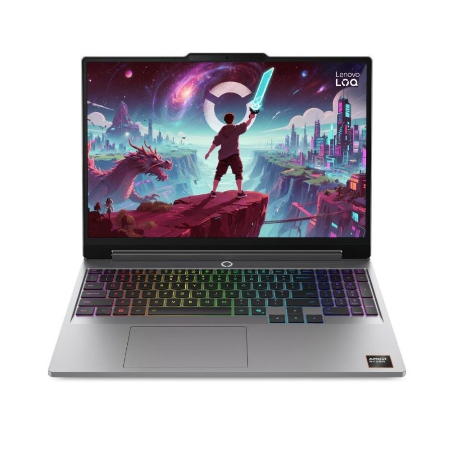 Lenovo LOQ 15AHP11 Gaming Laptop (AMD Ryzen 7/ 24GB RAM/ 512GB SSD/ 15.3 Inch (38.86 cm) WUXGA Display/ 8GB-NVIDIA GeForce RTX 5050 Graphics/ Windows 11/ MS-Office/ AI Chip) 83TN00E1IN