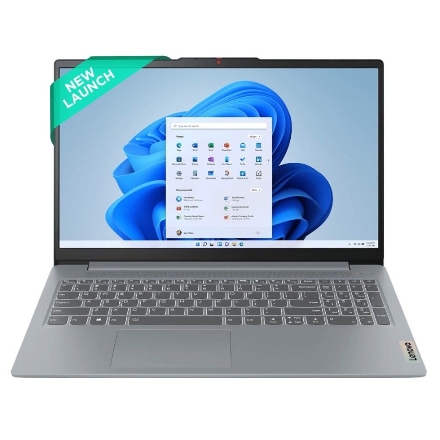 Lenovo IdeaPad Slim 3 15AMN8 Laptop (AMD Ryzen 3/ 8GB RAM/ 512GB SSD/ 15.6 Inch (39.62 cm) FHD Display/ AMD Radeon 610M Graphics/ Windows 11/ MS-Office) 82XQ01VWIN