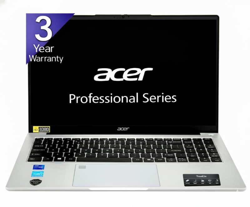 Acer Travel Lite Laptop (Core i7 1355U/ 16GB DDR4 RAM/ 512GB SSD/ 15.6 inch/ Windows 11 Pro) TL14-52M