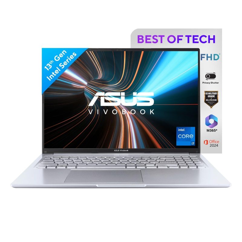 ASUS Vivobook 16 Laptop (Core i7-13620H/ 16GB DDR4 RAM/ 512GB SSD/ 16 inch/ Windows 11 Home) X1605VA-MB1628WS