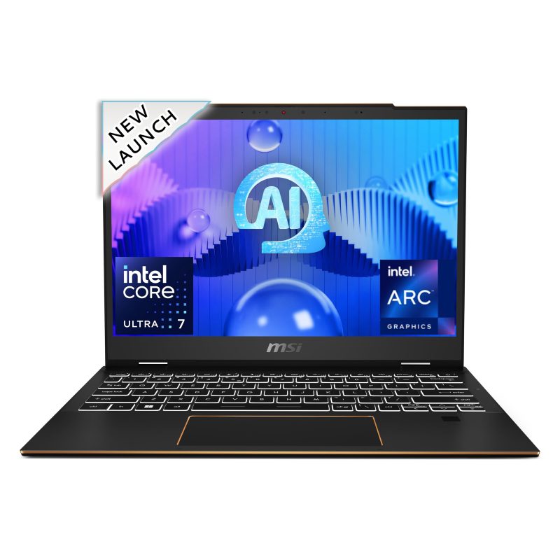 MSI Summit E13 AI Evo Laptop (Core i5 125H/ 16GB Lpddr 5 RAM/ 1TB SSD/ 13.4 inch/ Windows 11 Home) A1MTG-040IN
