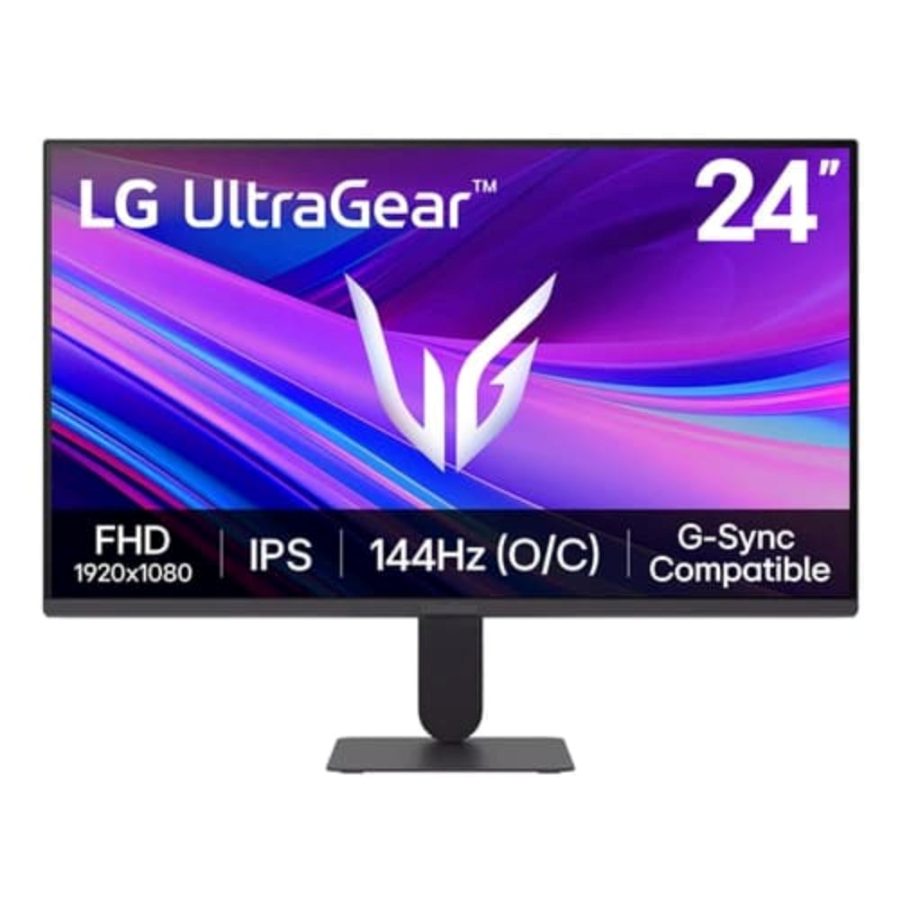 LG UltraGear 24G411A-B 24 Inch FHD 144Hz IPS Panel 99% SRGB 1MS AMD FreeSync Gaming Monitor