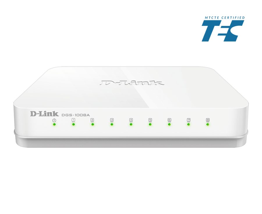 D-Link DGS-1008A 8-port Gigabit switch
