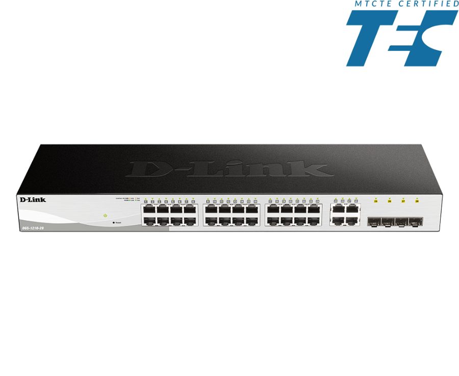 D-Link DGS-1210-10 8-port + uplink smart switch