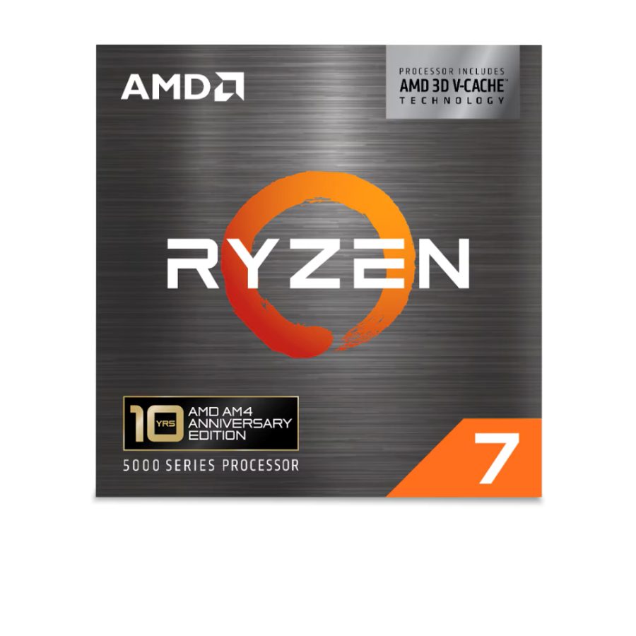 AMD Ryzen 7 5800X3D 5th generation 10th Anniversary Edition Processor (4.5 GHz / 8 Cores / 16 Threads)