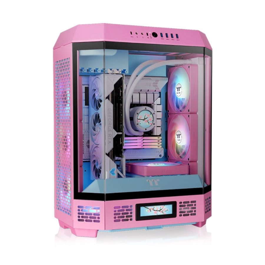 THERMALTAKE the Tower 600 ATX Mid Tower Cabinet (Bubble Pink)
