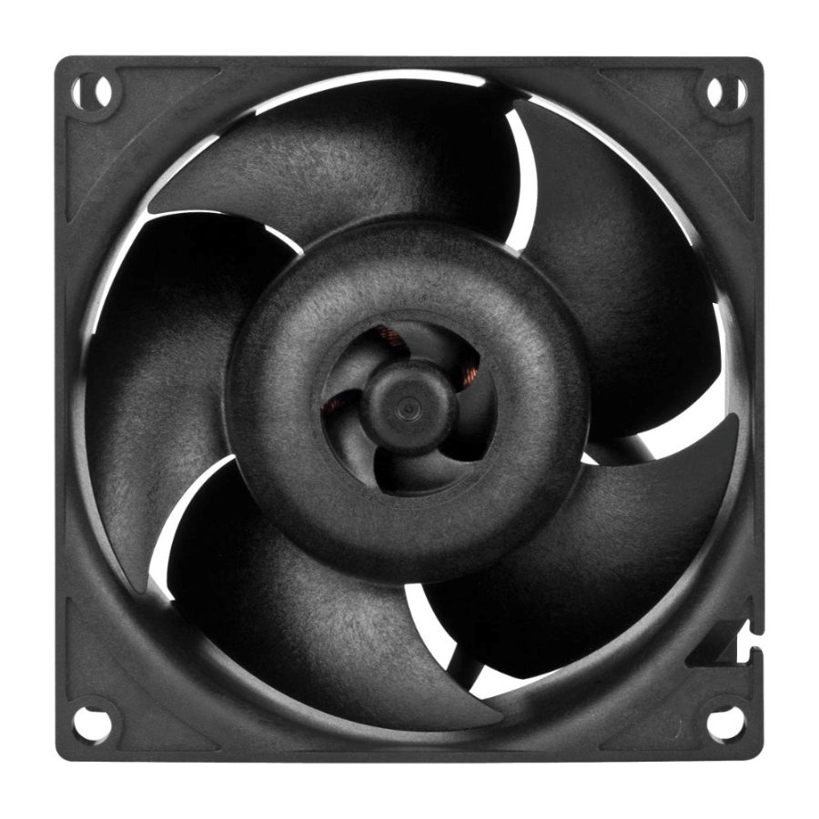 ARCTIC S8038-10K 80mm Non-RGB Server Cabinet Fan (Black) (Single Pack) - picture 3
