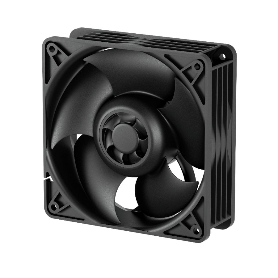 ARCTIC S12038-8K 120mm Non-RGB Server Cabinet Fan (Black) (Single Pack)