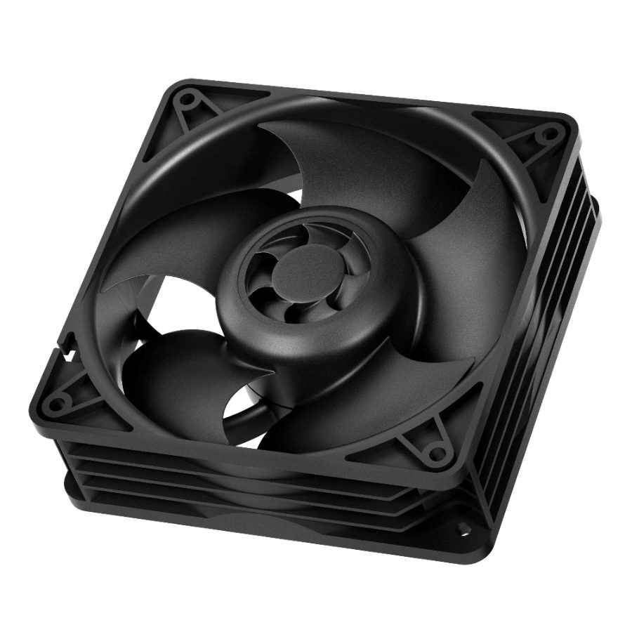 ARCTIC S12038-4K 120mm Non-RGB Server Cabinet Fan (Black) (Triple Pack) - picture 3