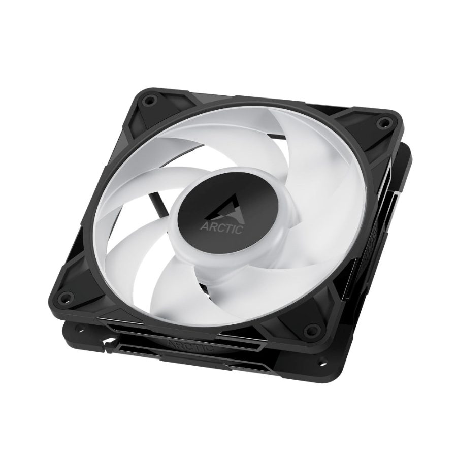 ARCTIC P12 Pro ARGB 120mm Cabinet Fan (Black) (Triple Pack) - picture 3