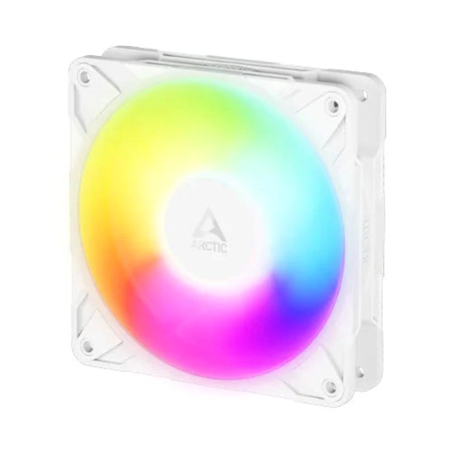 ARCTIC P12 Pro Reverse ARGB 120mm Cabinet Fan (White) (Single Pack)